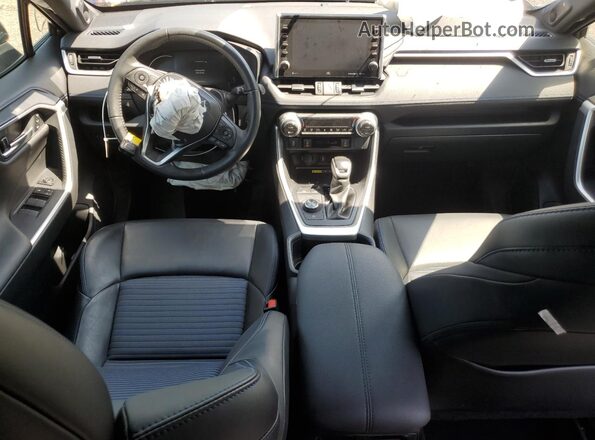 JTME6RFV5ND521839 2022 TOYOTA RAV4 Silver Widok deski rozdzielczej