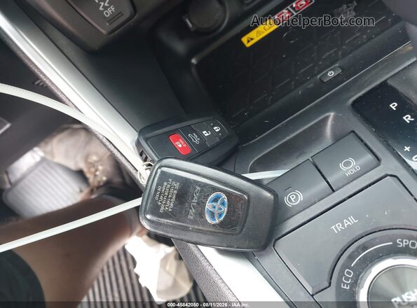 JTME6RFV6NJ018404 2022 TOYOTA RAV4 HYBRID Gray Вид панелі приладів