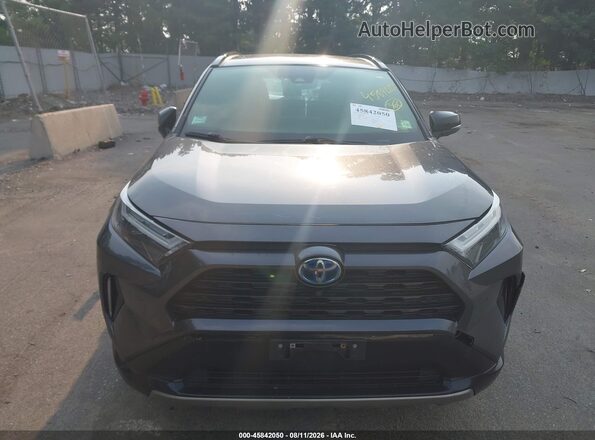 JTME6RFV6NJ018404 2022 TOYOTA RAV4 HYBRID Gray Вид щитка приладів
