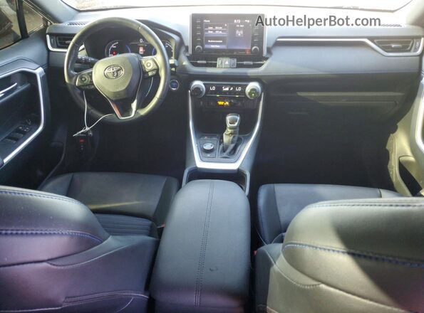 JTME6RFV8MD514754 2021 TOYOTA RAV4 Gray Widok deski rozdzielczej
