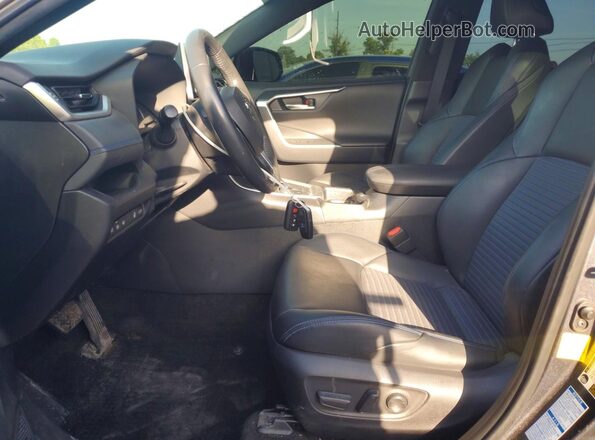 JTME6RFV8MD514754 2021 TOYOTA RAV4 Gray Widok wnętrza z przodu