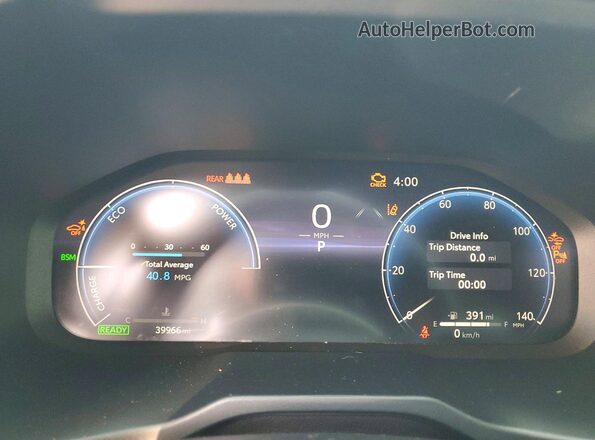 JTME6RFV8RJ041219 2024 TOYOTA RAV4 Серый Вид щитка приборов