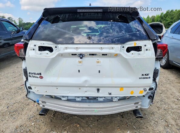 JTME6RFV9PJ032803 2023 TOYOTA RAV4 White Vista trasera