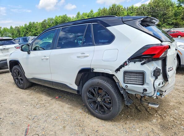 JTME6RFV9PJ032803 2023 TOYOTA RAV4 White Trasero izquierdo