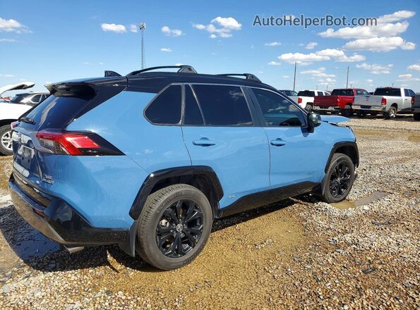 JTME6RFV9PJ039072 2023 TOYOTA RAV4 Blue Задня права чверть