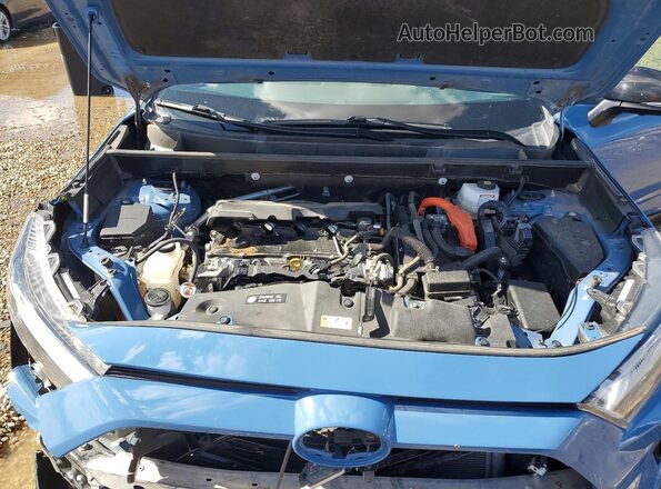 JTME6RFV9PJ039072 2023 TOYOTA RAV4 Blue Вид підкапотного простору