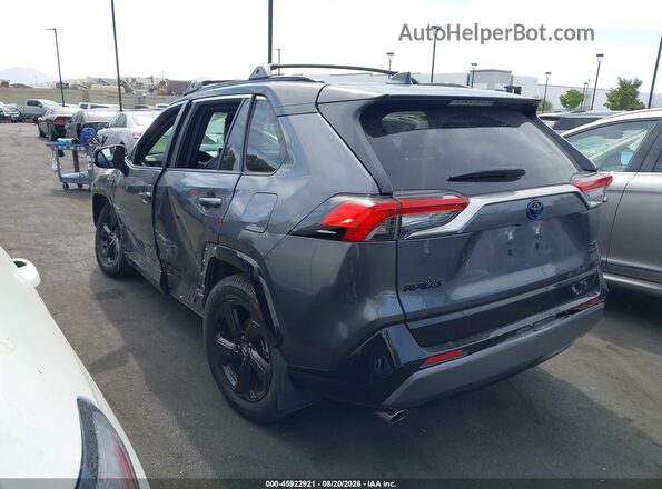 JTME6RFVXLD503074 2020 TOYOTA RAV4 HYBRID Gray Trasero izquierdo