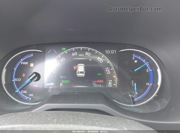 JTME6RFVXLD503074 2020 TOYOTA RAV4 HYBRID Gray Vista de los asientos traseros