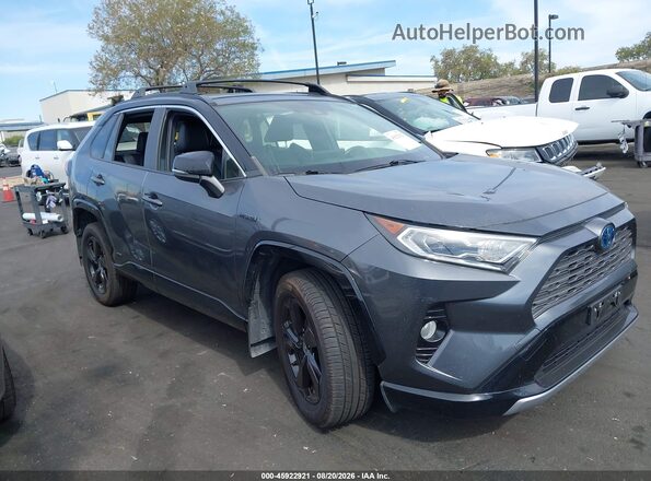 JTME6RFVXLD503074 2020 TOYOTA RAV4 HYBRID Gray Vista interior de 360 grados