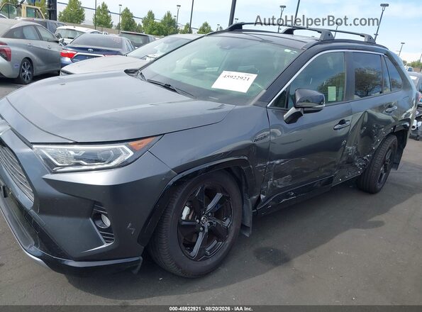 JTME6RFVXLD503074 2020 TOYOTA RAV4 HYBRID Gray Vista del cuadro de instrumentos