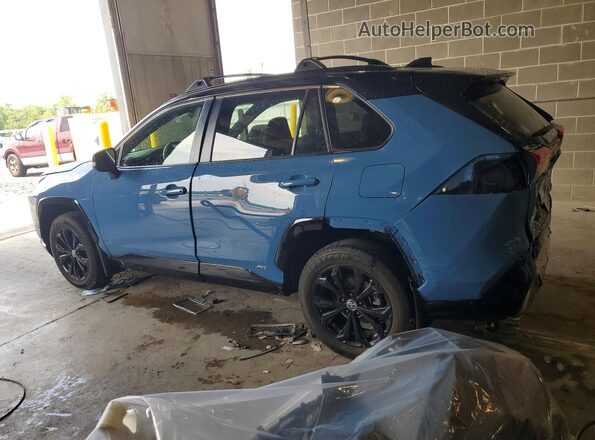 JTME6RFVXPD543922 2023 TOYOTA RAV4 Blue Rear left