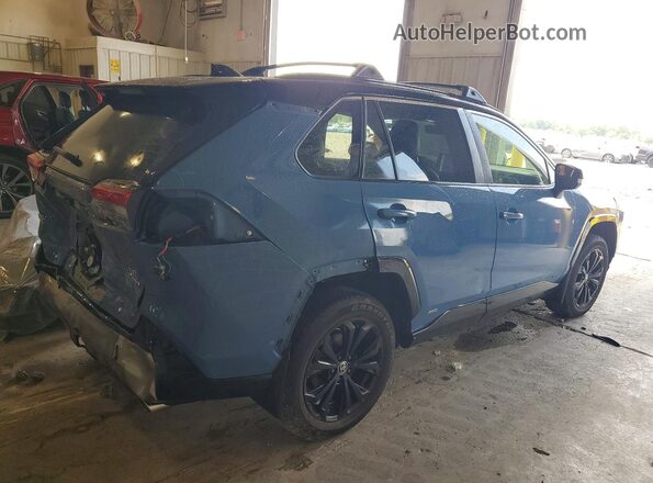 JTME6RFVXPD543922 2023 TOYOTA RAV4 Blue Rear right