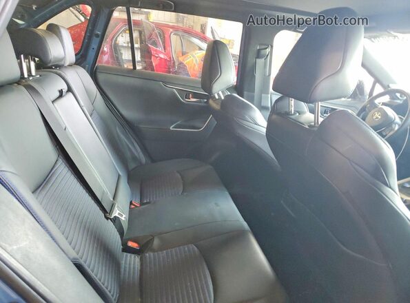 JTME6RFVXPD543922 2023 TOYOTA RAV4 Blue Rear interior view