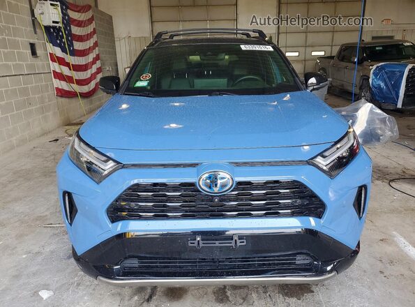 JTME6RFVXPD543922 2023 TOYOTA RAV4 Blue Front view