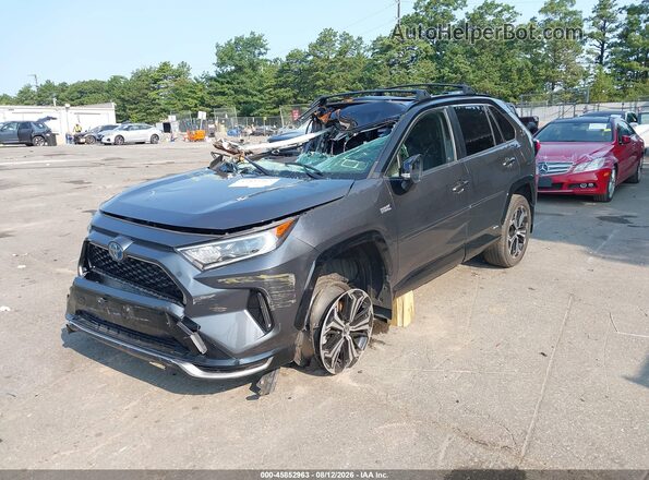 JTMEB3FV2MD047114 2021 TOYOTA RAV4 PRIME Gray წინა მარცხენა ხედი სამი მეოთხედიდან