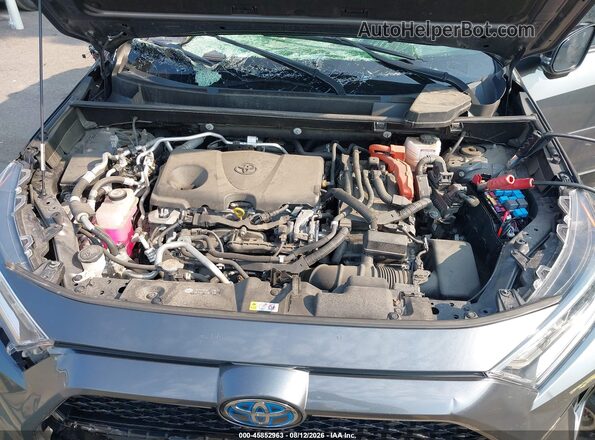 JTMEB3FV2MD047114 2021 TOYOTA RAV4 PRIME Gray უკანა ხედი