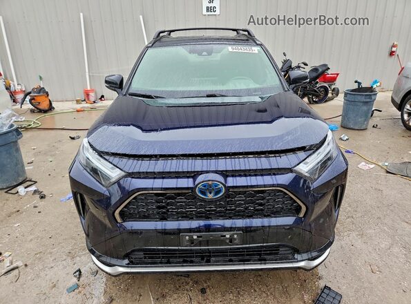 JTMEB3FV2ND108446 2022 TOYOTA RAV4 Blue წინა ხედი