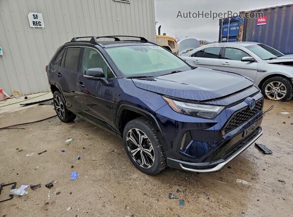 JTMEB3FV2ND108446 2022 TOYOTA RAV4 Blue წინა მარჯვენა