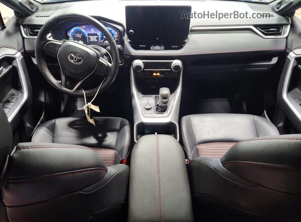 JTMEB3FV2PD114122 2023 TOYOTA RAV4 White წინა პანელის ხედი