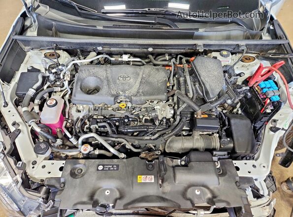 JTMEB3FV2PD114122 2023 TOYOTA RAV4 White ძრავის განყოფილების ხედი