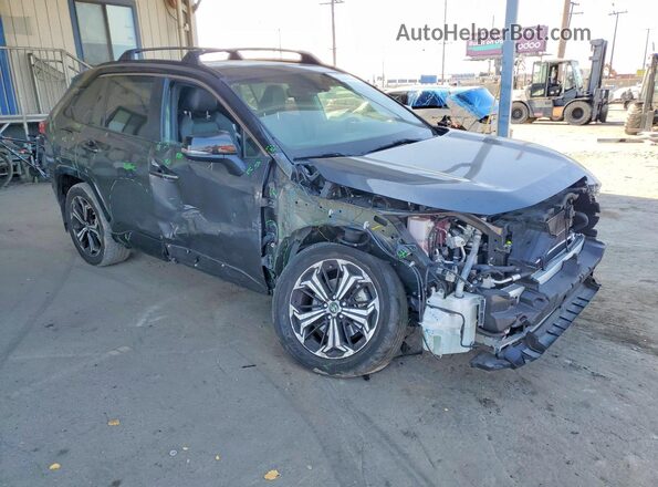 JTMEB3FV3ND107984 2022 TOYOTA RAV4 Серый Передняя правая четверть