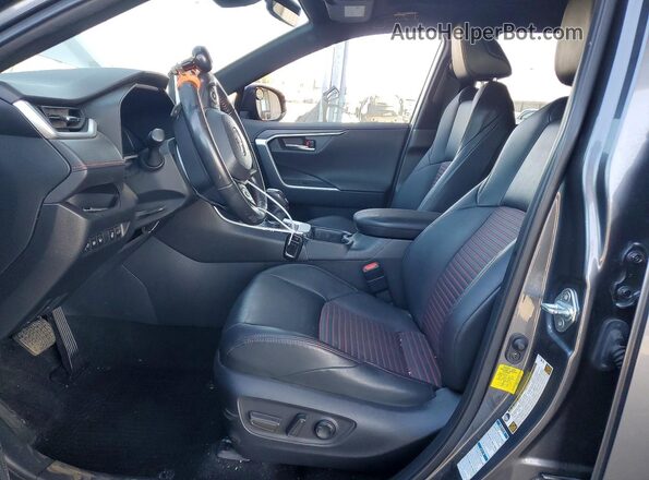 JTMEB3FV3ND107984 2022 TOYOTA RAV4 Серый Вид салона спереди