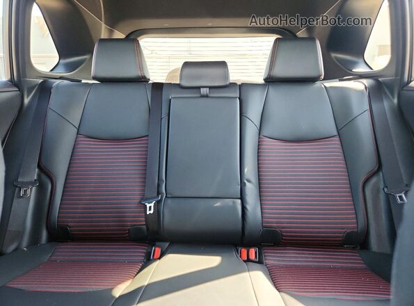 JTMEB3FV3SD253717 2025 TOYOTA RAV4 Silver უკანა სავარძლების ხედი