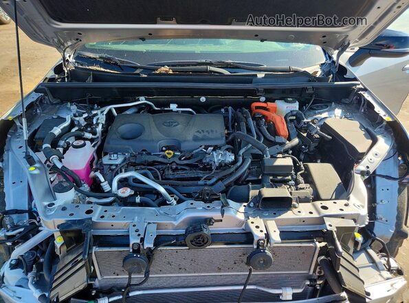 JTMEB3FV3SD253717 2025 TOYOTA RAV4 Silver ძრავის განყოფილების ხედი