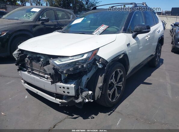 JTMEB3FV4ND108156 2022 TOYOTA RAV4 PRIME White Vista tres cuartos delantera izquierda