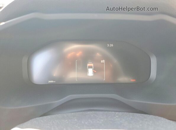 JTMEB3FV6SD289952 2025 TOYOTA RAV4 Blue ხელსაწყოთა პანელის ხედი