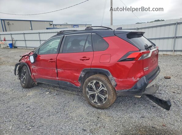 JTMEB3FV7MD048873 2021 TOYOTA RAV4 Red Rear left