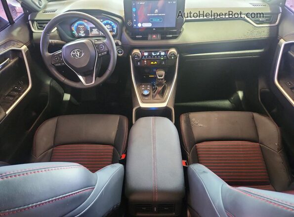 JTMEB3FV8SD252708 2025 TOYOTA RAV4 Gray Вид панелі приладів