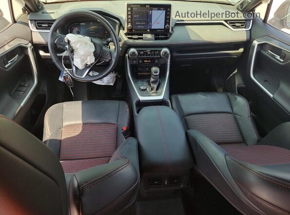 JTMEB3FVXMD037950 2021 TOYOTA RAV4 Gray Вид панелі приладів