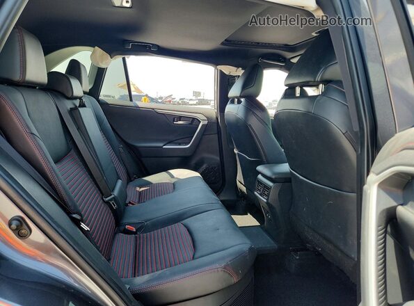 JTMEB3FVXMD037950 2021 TOYOTA RAV4 Gray Вид задньої частини салону