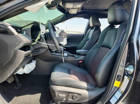 JTMEB3FVXMD037950 2021 TOYOTA RAV4 Gray Вид салону спереду