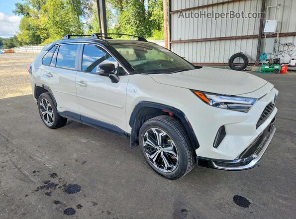 JTMEB3FVXND079374 2022 TOYOTA RAV4 Белый Передняя правая четверть