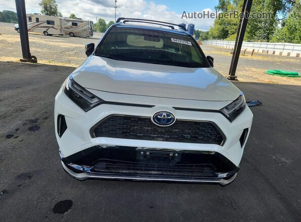JTMEB3FVXND079374 2022 TOYOTA RAV4 Белый Вид спереди