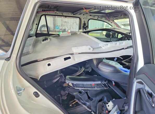 JTMEB3FVXND079374 2022 TOYOTA RAV4 Белый Вид задних сидений