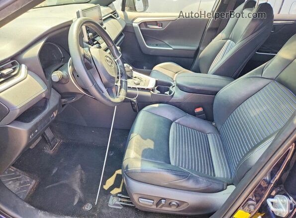 JTMEWRFV1LJ033101 2020 TOYOTA RAV4 Blue Front interior view