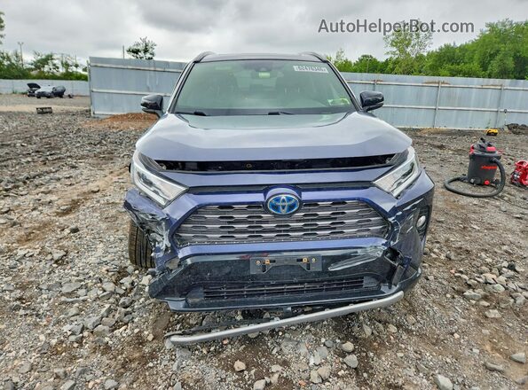 JTMEWRFV1LJ033101 2020 TOYOTA RAV4 Blue Front view