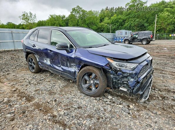 JTMEWRFV1LJ033101 2020 TOYOTA RAV4 Blue Front right