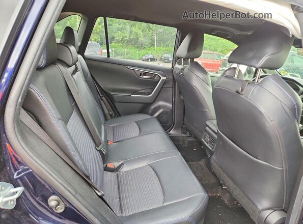 JTMEWRFV1LJ033101 2020 TOYOTA RAV4 Blue Rear interior view