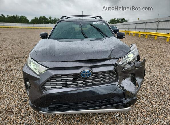 JTMEWRFV4KJ026237 2019 TOYOTA RAV4 Серый Вид спереди