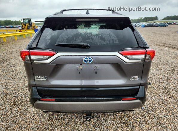 JTMEWRFV4KJ026237 2019 TOYOTA RAV4 Серый Вид сзади