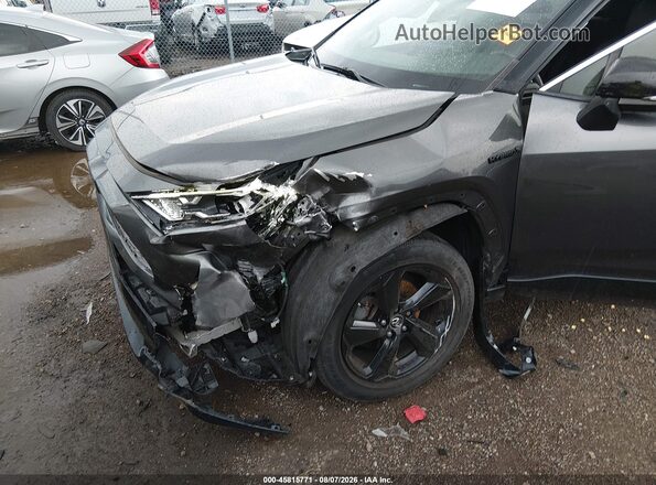 JTMEWRFV5KJ021709 2019 TOYOTA RAV4 HYBRID Gray Vista frontal