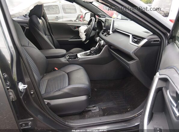 JTMEWRFV5KJ021709 2019 TOYOTA RAV4 HYBRID Gray Vista interior delantera