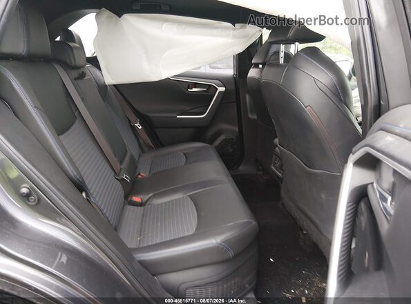 JTMEWRFV5KJ021709 2019 TOYOTA RAV4 HYBRID Gray Vista de la etiqueta del VIN