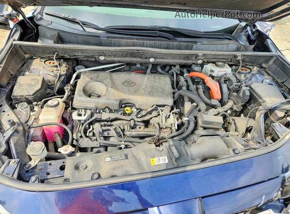 JTMEWRFV6KD508108 2019 TOYOTA RAV4 Blue Սալոնի հետևի տեսք