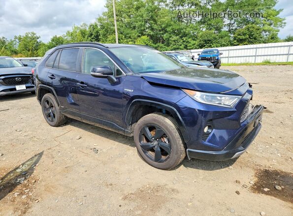 JTMEWRFV6KD508108 2019 TOYOTA RAV4 Blue Առջևի աջ