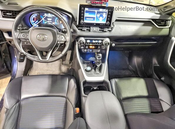 JTMEWRFV7KD510823 2019 TOYOTA RAV4 Желтый Вид панели приборов